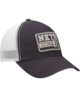 Men's Charcoal Brooklyn Nets Off Ramp Trucker Snapback Hat