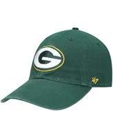 Boys Green Green Bay Packers Logo Clean Up Adjustable Hat