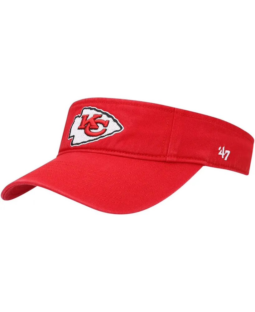 Men's Red Kansas City Chiefs Clean Up Visor