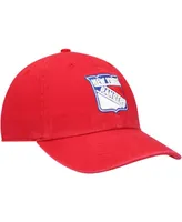 Men's Red New York Rangers Clean Up Adjustable Hat