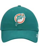 Women's Aqua Miami Dolphins Miata Clean Up Legacy Adjustable Hat