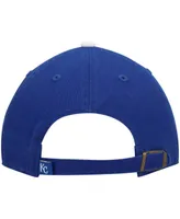 Boys Royal Kansas City Royals Team Logo Clean Up Adjustable Hat