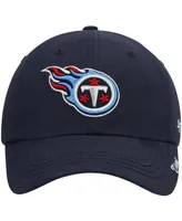 Women's Navy Tennessee Titans Miata Clean Up Primary Adjustable Hat
