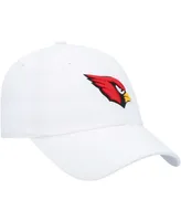 Women's White Arizona Cardinals Miata Clean Up Logo Adjustable Hat