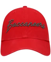 Women's Red Tampa Bay Buccaneers Vocal Clean Up Adjustable Hat