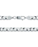 Giani Bernini Curb Link Ankle Bracelet, Created for Macy's