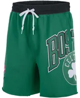 Men's Kelly Green Boston Celtics 75th Anniversary Courtside Fleece Shorts