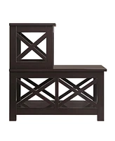 Oxford 2 Step Chairside End Table