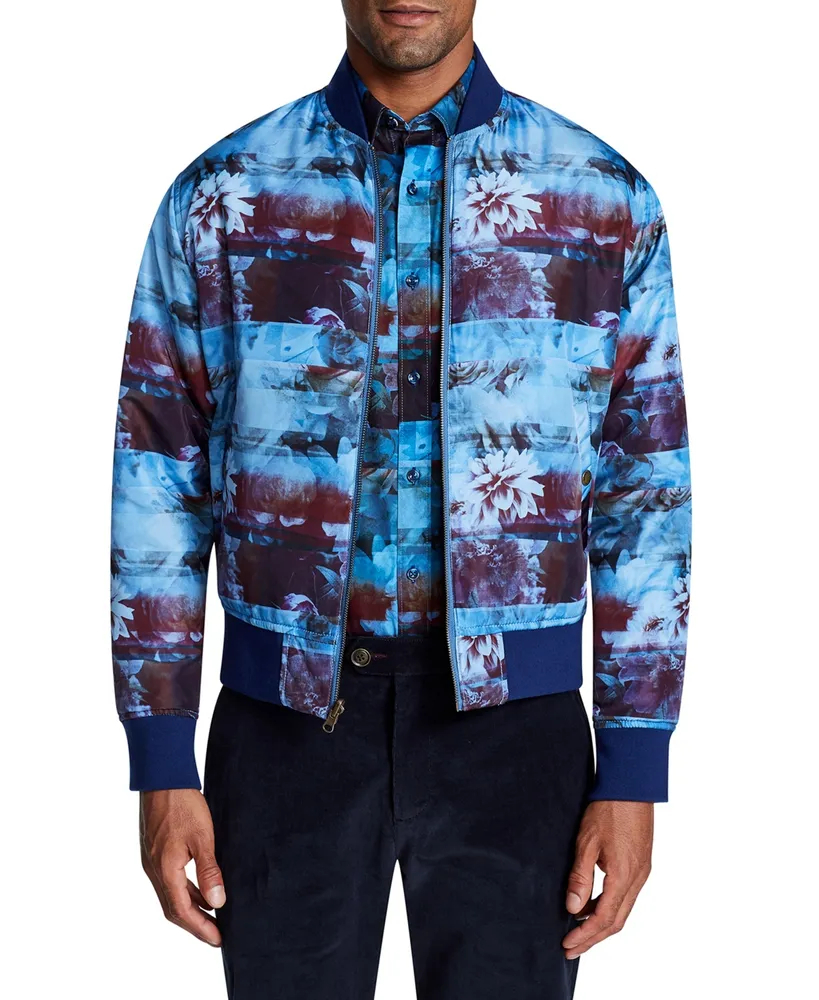 Brooklyn Brigade Men's Splash Reversible Bomber