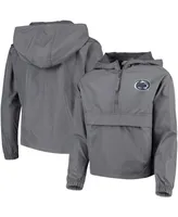 Big Boys and Girls Graphite Penn State Nittany Lions Pack Go Windbreaker Jacket