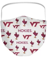 Multi Adult Virginia Tech Hokies All Over Logo Face Covering 3-Pack