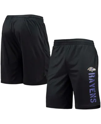 Men's Black Baltimore Ravens Training Shorts