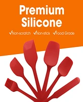Silicone Spatula Set, 6 Piece