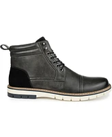 Vance Co. Men's Lucien Cap Toe Ankle Boots