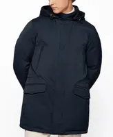 Boss by Hugo Boss Men's Hooded Down Water-Repellent Jacket