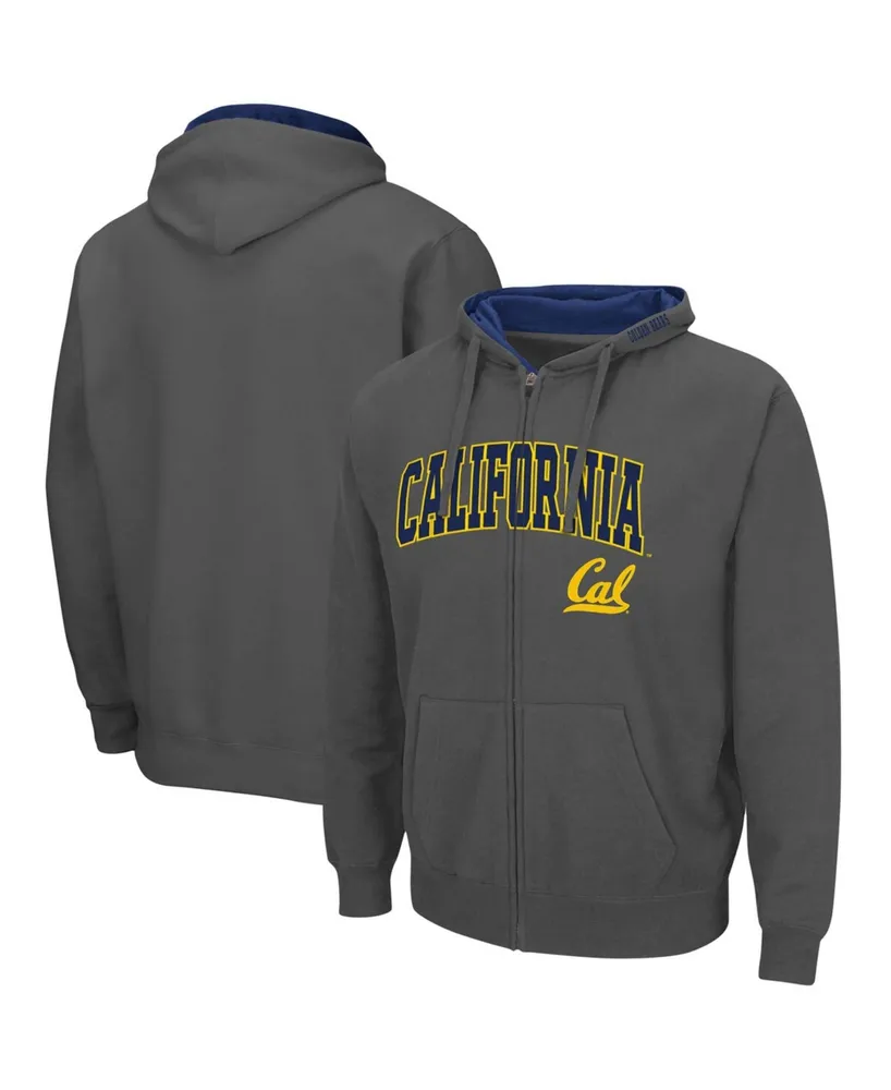 Colosseum Men's Cal Bears Arch Logo 3.0 Full-Zip Hoodie