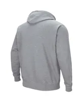 Men's Heathered Gray Baylor Bears Arch Logo 3.0 Pullover Hoodie