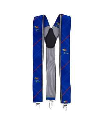 Men's Blue Kansas Jayhawks Suspenders