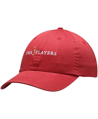 Men's Red The Players Newport Washed Adjustable Hat