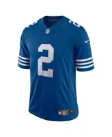 Men's Carson Wentz Royal Indianapolis Colts Alternate Vapor Limited Jersey