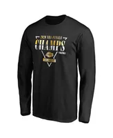 Men's Black Los Angeles Lakers 2020 Nba Finals Champions Believe The Game Signature Long Sleeve T-shirt