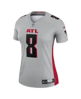 Women's Kyle Pitts Gray Atlanta Falcons Inverted Legend Jersey