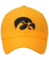 Men's Gold-Tone Iowa Hawkeyes Primary Logo Staple Adjustable Hat