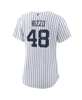 Women's Anthony Rizzo White New York Yankees Home Official Replica Player Jersey