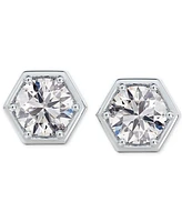 Portfolio by De Beers Forevermark Diamond Honeycomb Stud Earrings (1/2 ct. t.w.)