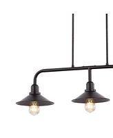 Cade 3-Light Metal Farmhouse Industrial Led Pendant