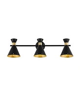 Elroy 3-Light Iron Retro Contemporary Led Track Light