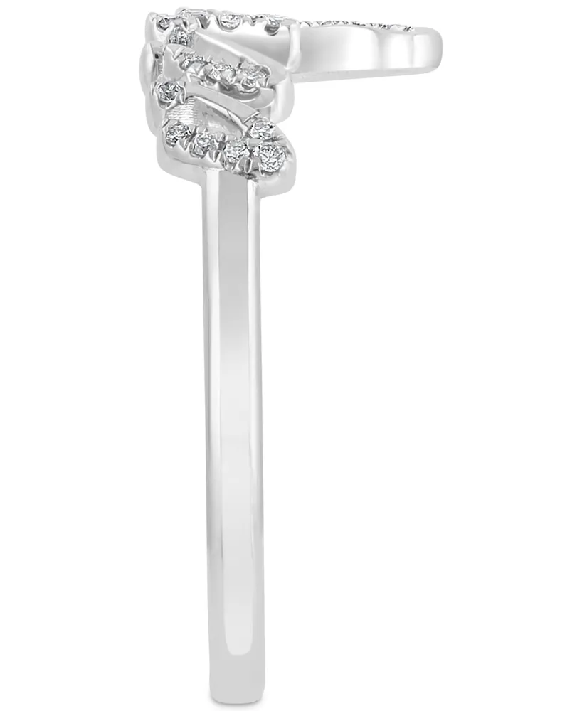 Effy Diamond Zodiac Virgo Ring (1/10 ct. t.w.) Sterling Silver
