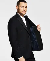 Alfani Men's Classic-Fit Stretch Black Tuxedo Jacket, Created for Macy's