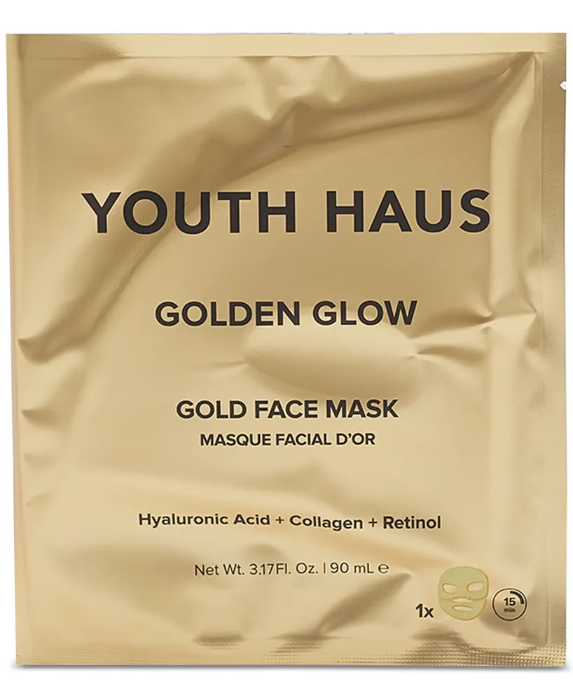 Skin Gym Youth Haus Golden Glow Gold Face Mask