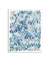 Stupell Industries Coastal Tile Abstract Soft Blue Beige Shapes Wall Plaque Art Collection By Grace Popp