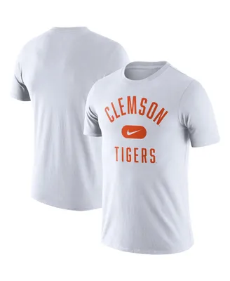 Men's White Clemson Tigers Team Arch T-shirt