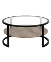 Winston 34.75" Round Coffee Table