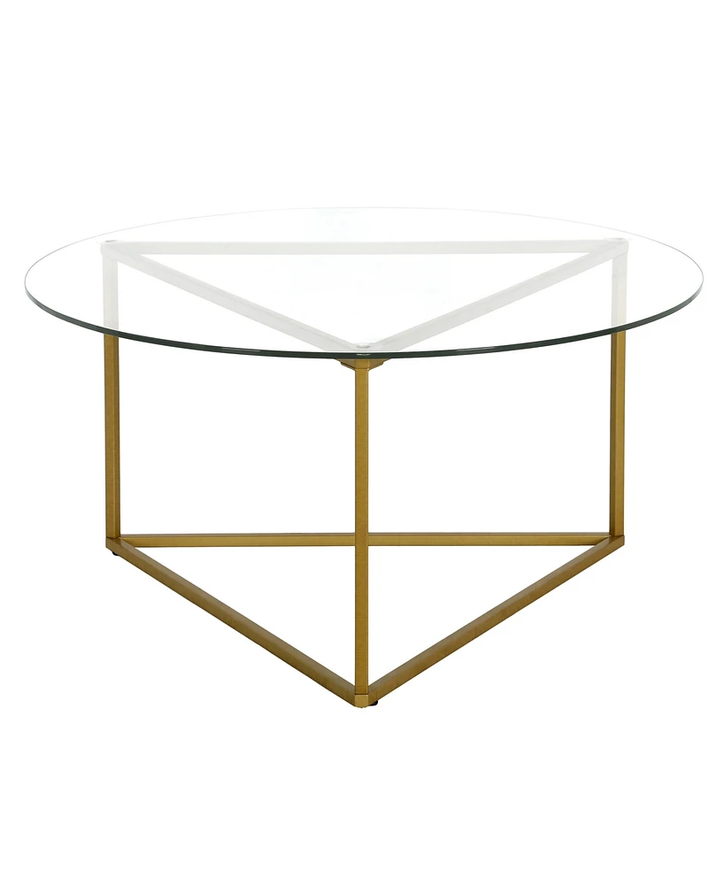 Jenson 35" Round Coffee Table