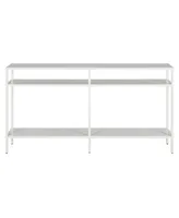 Sivil 55" Console Table with Shelves