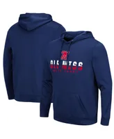 Men's Navy Ole Miss Rebels Lantern Pullover Hoodie