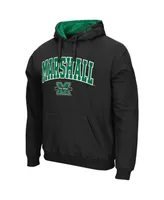 Colosseum Men's Marshall Thundering Herd Arch and Logo Pullover Hoodie