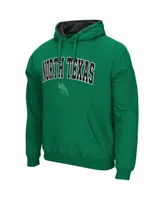 Men's Kelly Green North Texas Mean Arch and Logo Pullover Hoodie