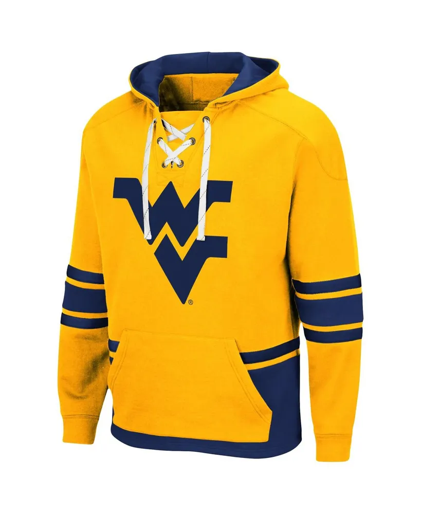 Men's Gold West Virginia Mountaineers Lace Up 3.0 Pullover Hoodie