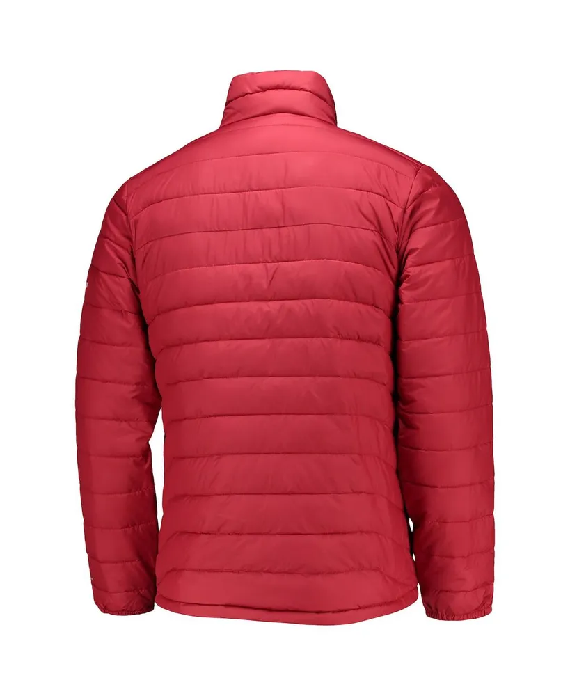 Men's Crimson Alabama Tide Powder Lite Omni-Heat Reflective Full-Zip Jacket