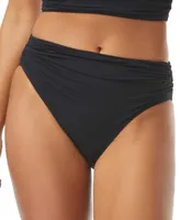 Carmen Marc Valvo Ruched Bikini Bottoms