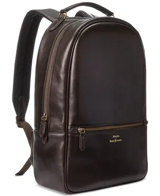 Polo Ralph Lauren Men's Leather Backpack