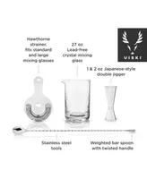 Viski Barware Tool Set, 4 Piece