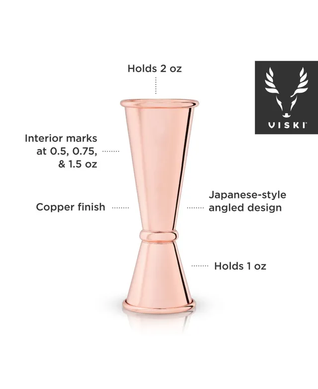 Viski Canterbury Jigger - Copper