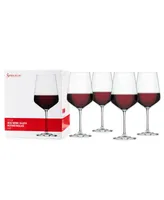 Spiegelau Style Burgundy Wine Glasses, Set of 4, 22.6 Oz