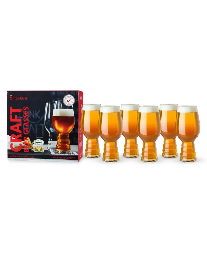 Spiegelau Craft Beer Ipa Glass, Set of 6, 19.1 Oz